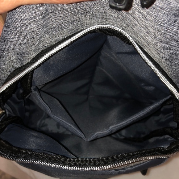 NEW Mosiso Sling Backpack Multipurpose Crossbody Bag in Dark Heather Gray - Picture 12 of 16